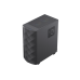 Корпус ATX GAMEMAX Diamond CP BK, без блока питания, толщина слоя 0,5 мм, 2 x 120 мм ARGB-подсветки, 1 x 140 мм ARGB-подсветка, ARGB-концентратор, сетка на передней панели + светодиодная лента, 1 x USB3.1