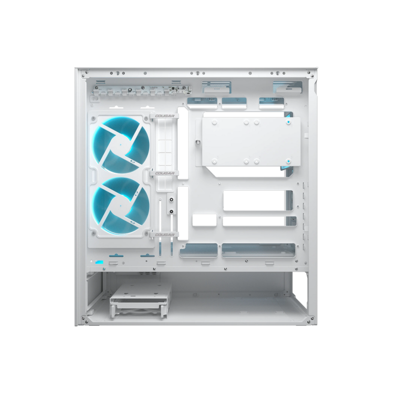 Case ATX Cougar CFV 235 w/o PSU x120revers M/B side 1x120rear ARGB PWM Glass: Front&Side 2xUSB3.0 1xUSB-C 1x2.