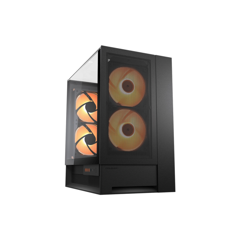 Case ATX Cougar OmnyX w/o PSU 2x160front 2x160rear PWM ARGB fans Glass: Top & Side, RGB Hub 4xUSB3.0 2xUSB-