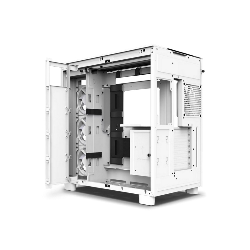 Корпус для ПК NZXT H9 Flow, Белый