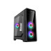 Carcasa PC Gamemax G561-FRGB, Black