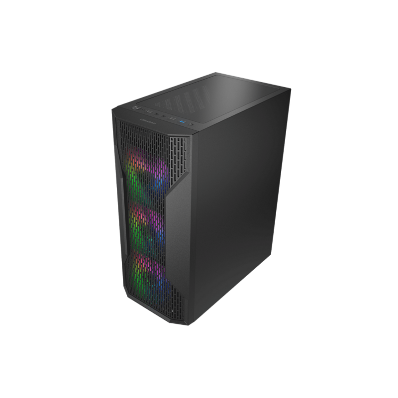 Case ATX Cougar MX 110 RGB w/o PSU 3x120front 1x120rear RGB fixed Tempered Glass 1xUSB3.0 1xUSB2.0 2x2.5" 2x3.