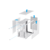 Carcasa PC Gamemax Abyss TR, White