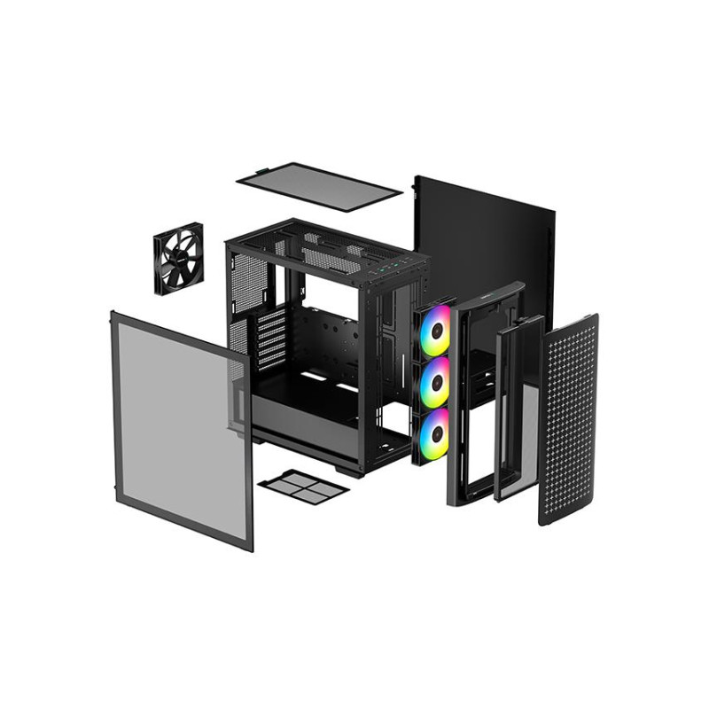 Корпус для ПК Deepcool CK560, Black