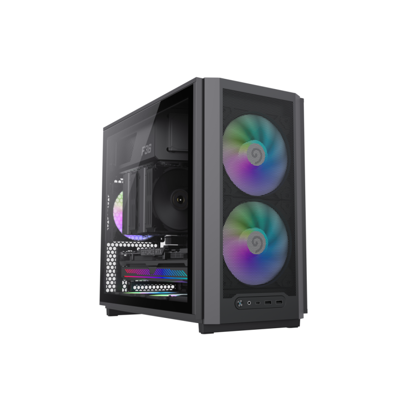 Корпус для ПК Gamemax F36, Black