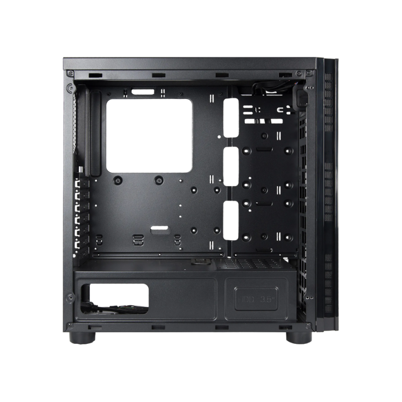 Carcasa PC Chieftec Hawk Tempered Glass, Black