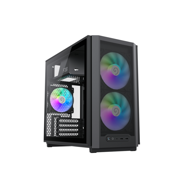 Корпус для ПК Gamemax F36, Black