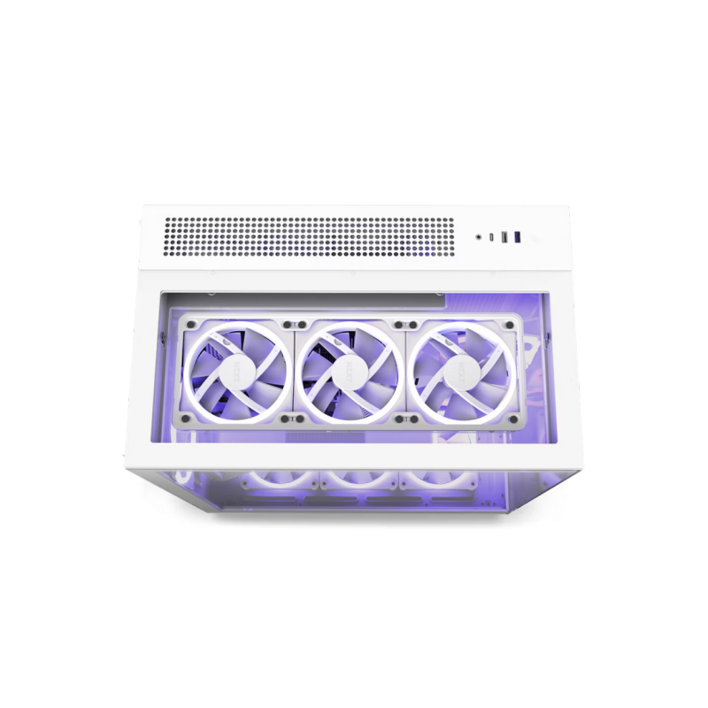 Корпус для ПК NZXT H9 Flow, Белый