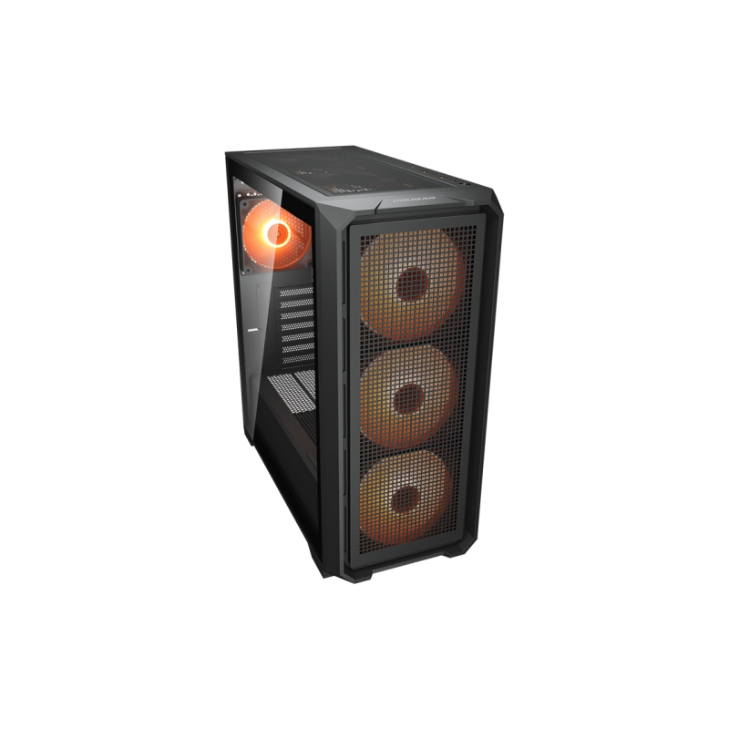 Case ATX Cougar MX600 Air PRO w/o PSU, 5x140mm, 1x120mm, ARGB PWM, TG: Front&Side, 2xUSB3.0, 1xUSB-C, 1x2.5&