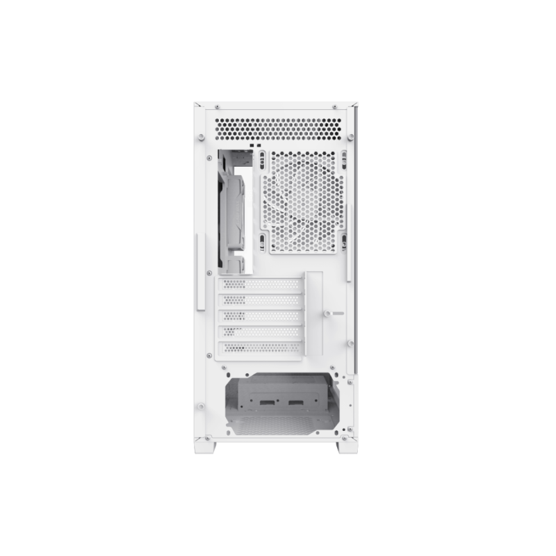 Case mATX GAMEMAX VISTA 2 MW, w/o PSU, 0.6mm, 3*120 ARGB PWM,Front&Side Tempered Glass 270- degree, 2xUSB3.0,
