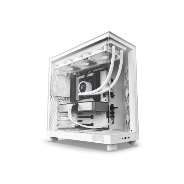 Корпус для ПК NZXT H6 Flow, White