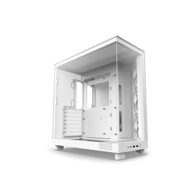 Корпус для ПК NZXT H6 Flow, White