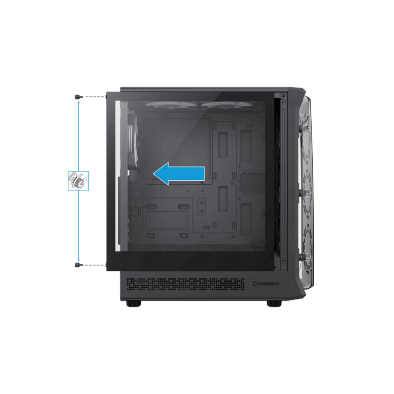 Корпус для ПК Gamemax Starlight 2 AB, Black