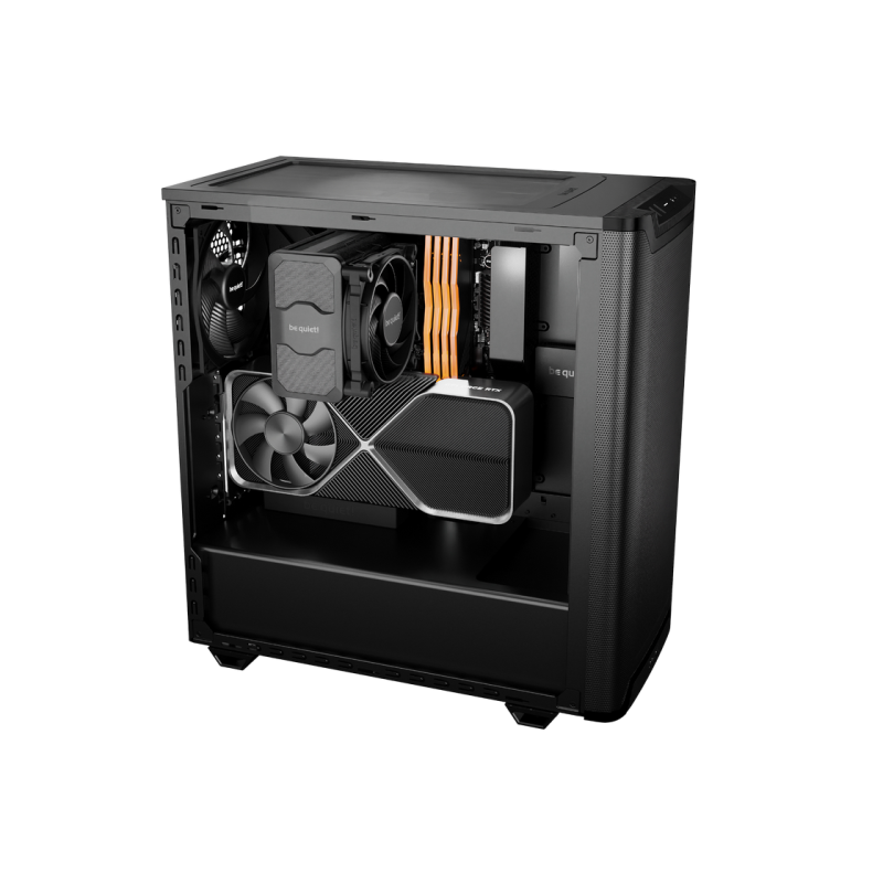 Корпус для ПК Be Quiet Pure Base 501 Airflow, Tempered Glass, Black