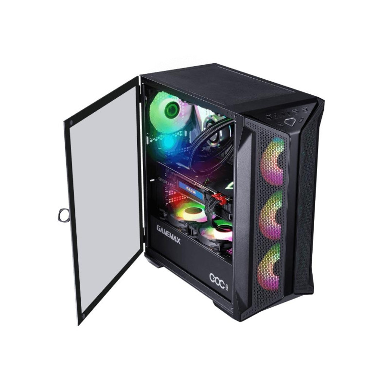 Carcasa PC Gamemax Brufen C1, Black