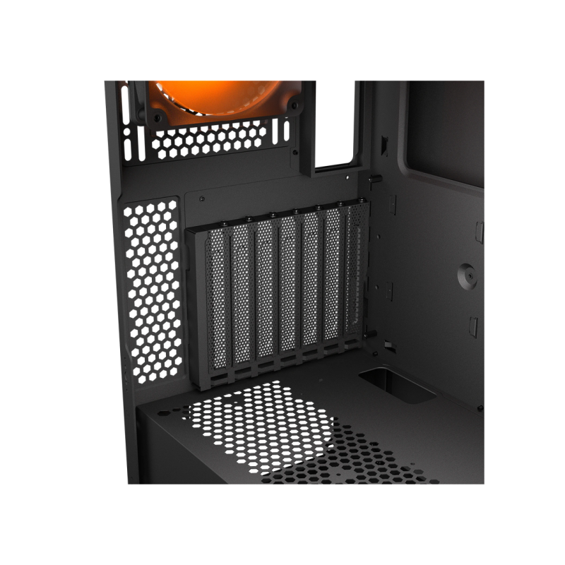 Case EATX Cougar Airface FLO RGB w/o PSU, 2x180mm, 1x120mm, ARGB PWM, TG, Front Mesh, 2xUSB3.0 1xUSB-C, 1x2.5&quot