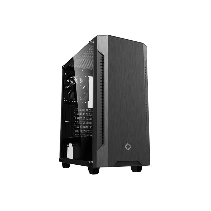 Корпус для ПК Gamemax Fortress TG, Black Корпус для ПК Gamemax Fortress TG, Black