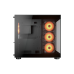 Case ATX Cougar FV 150 RGB w/o PSU 3x120revers M/B side 1x120rear ARGB Glass: Front&Side 2xUSB3.0 1xUSB-C 1x2.5