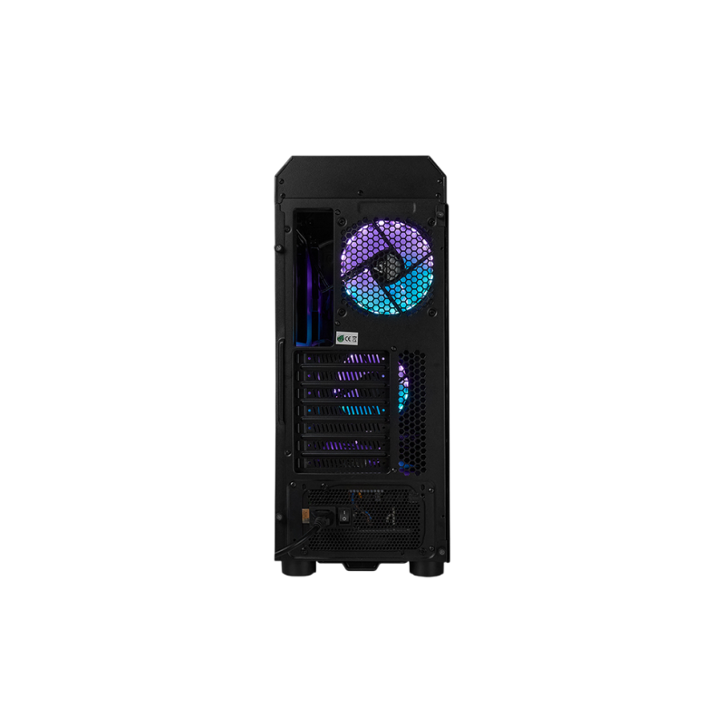Корпус ATX Chieftec SCORPION III, без блока питания, 0,6 мм, 4x120 мм RGB, закаленное стекло спереди и сбоку, 2xUSB-A 3.2, 1xUSB-C