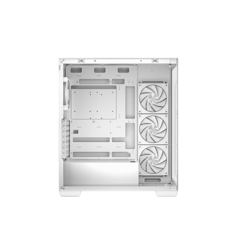 Case ATX Deepcool CG580 4F, w/o PSU, 4 ARGB fans, 2xUSB3.0, 1xUSB-C, Front & Side Tempered Glass, 2x2.5"