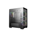 Case ATX Deepcool CG580 4F, w/o PSU, 4 ARGB fans, 2xUSB3.0, 1xUSB-C, Front & Side Tempered Glass, 2x2.5"