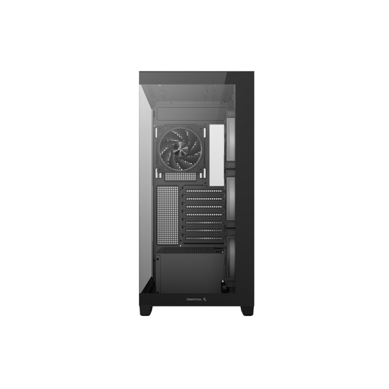 Case ATX Deepcool CG580 4F, w/o PSU, 4 ARGB fans, 2xUSB3.0, 1xUSB-C, Front & Side Tempered Glass, 2x2.5"