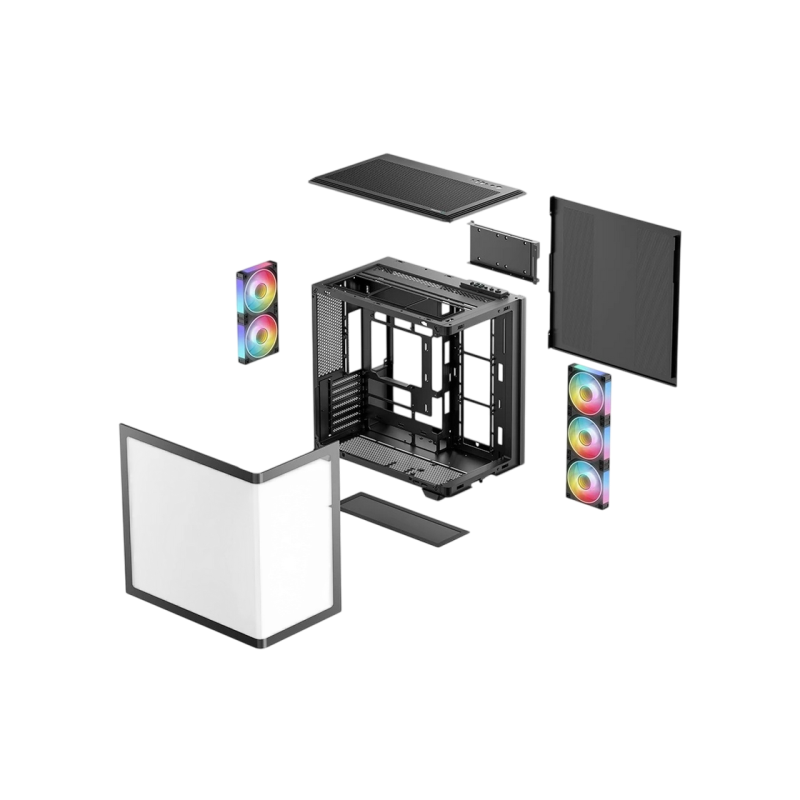 Carcasa PC Deepcool CG590U 5F, Black