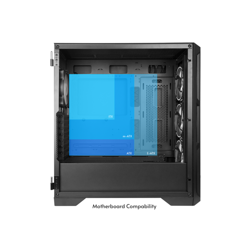 Корпус для ПК Chieftec Apex Lumo, Black