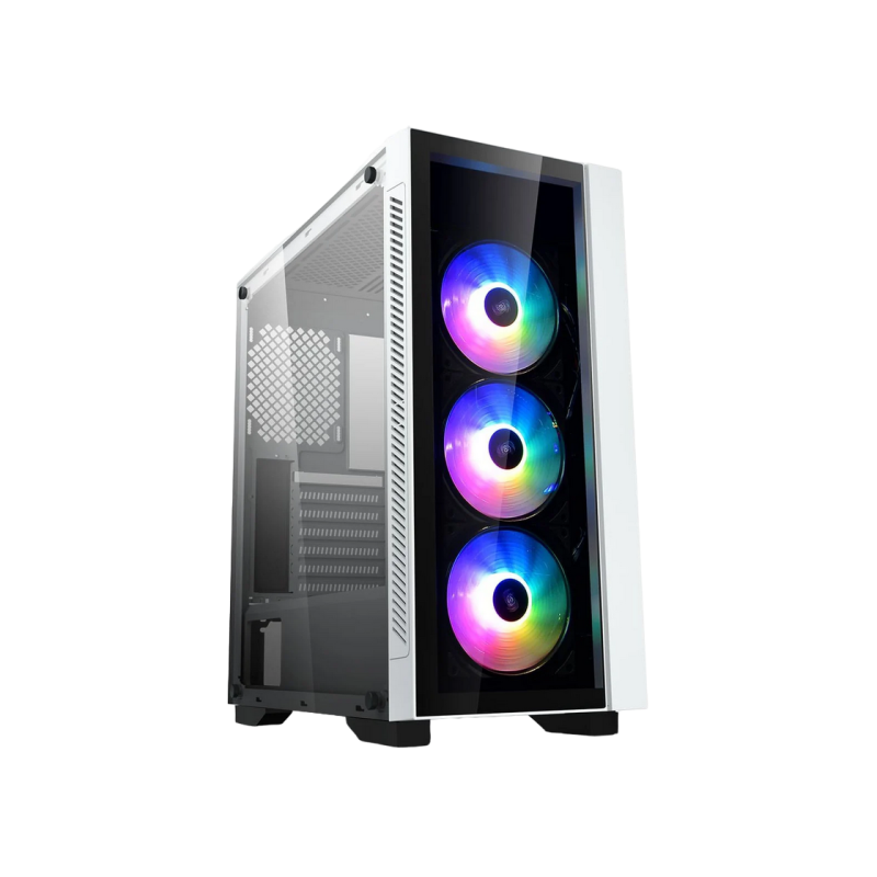 Carcasa PC Deepcool Matrexx 55 V3 ADD-RGB 3F, White