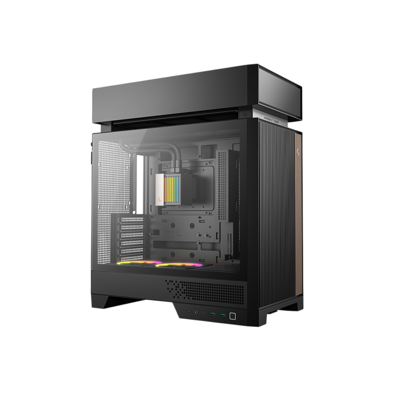 Case ATX Deepcool CL6600, w/o PSU, AIO 360mm, 2x120mmARGB, USB-C, USB3.0, Front Mesh, TG, Dust Filter, 2x2.5', 2x3.