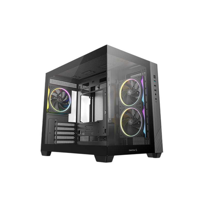 Корпус для ПК Deepcool CG330 3F, Black