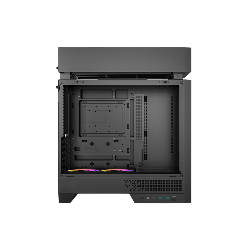Case ATX Deepcool CL660, w/o PSU, 2x120mmARGB, USB-C, USB3.0, Front Mesh, TG, Dust Filter, 2x2.5', 2x3.5",