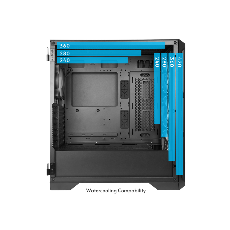 Корпус для ПК Chieftec Apex Lumo, Black