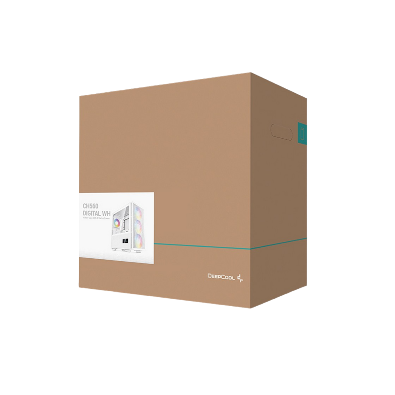 Корпус для ПК Deepcool CH560 Digital, White