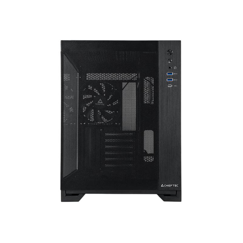 Carcasa PC Chieftec Visio Air, Black