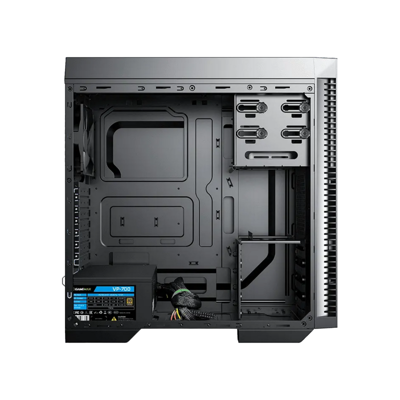 Carcasa PC Gamemax Dark Silent, Black