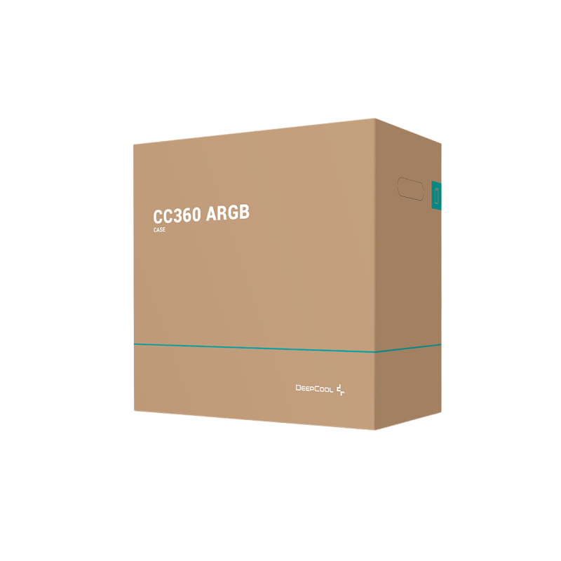 Корпус для ПК Deepcool CC360 ARGB, Black