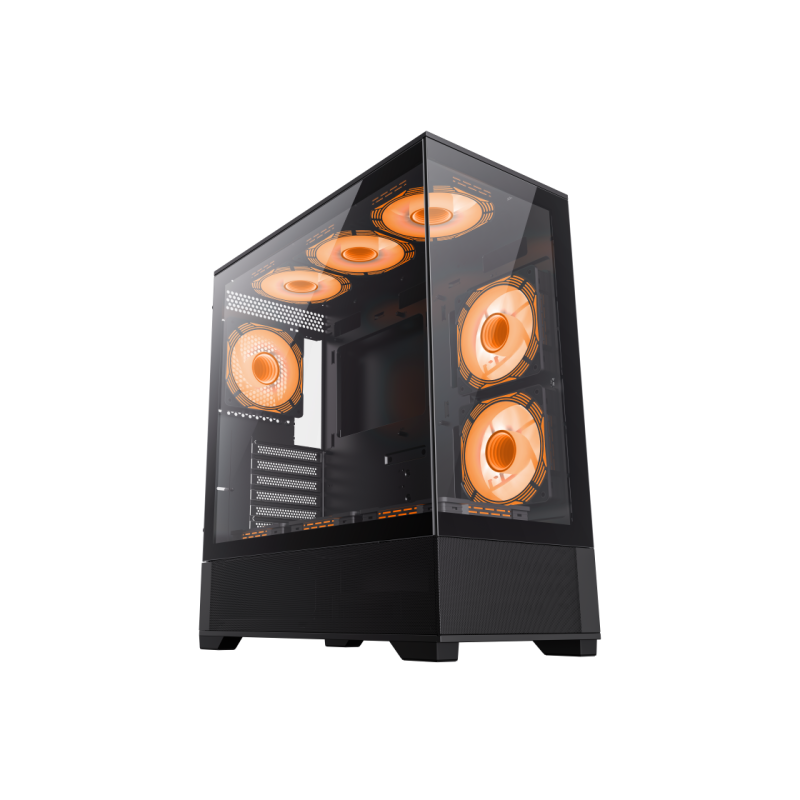 Корпус для ПК Gamemax Vista AB, Black