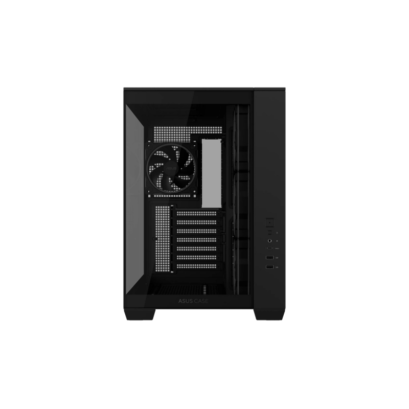 Case ATX Asus A32 PLUS TG ARGB BLACK, 4x120mm ARGB, Front Mesh, Tempered Glass, Headset hook, 2xUSBx3.0, 1xUSB 3.2