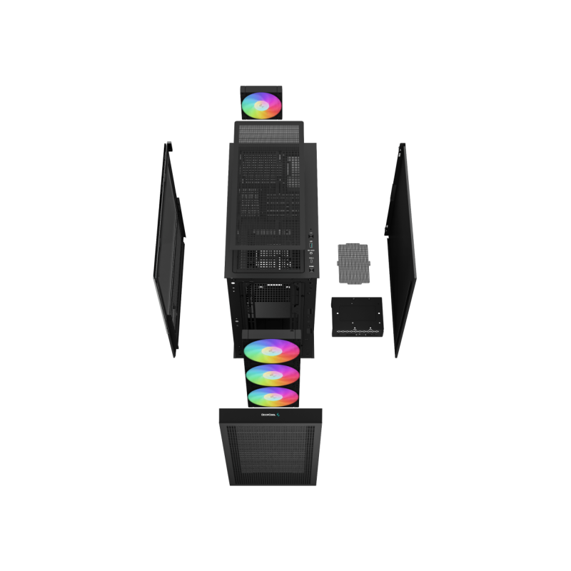 Корпус для ПК Deepcool CH560 Digital, Black