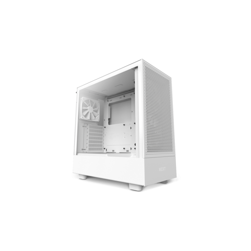 Carcasa PC NZXT H5 Flow RGB, White