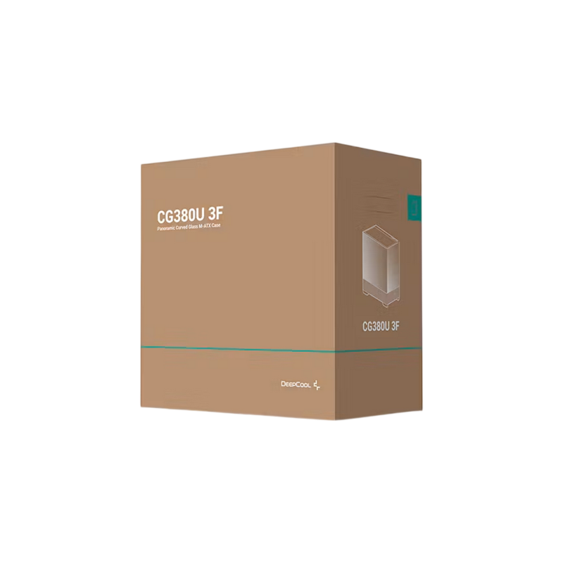 Carcasa PC Deepcool CG380U 3F, Black