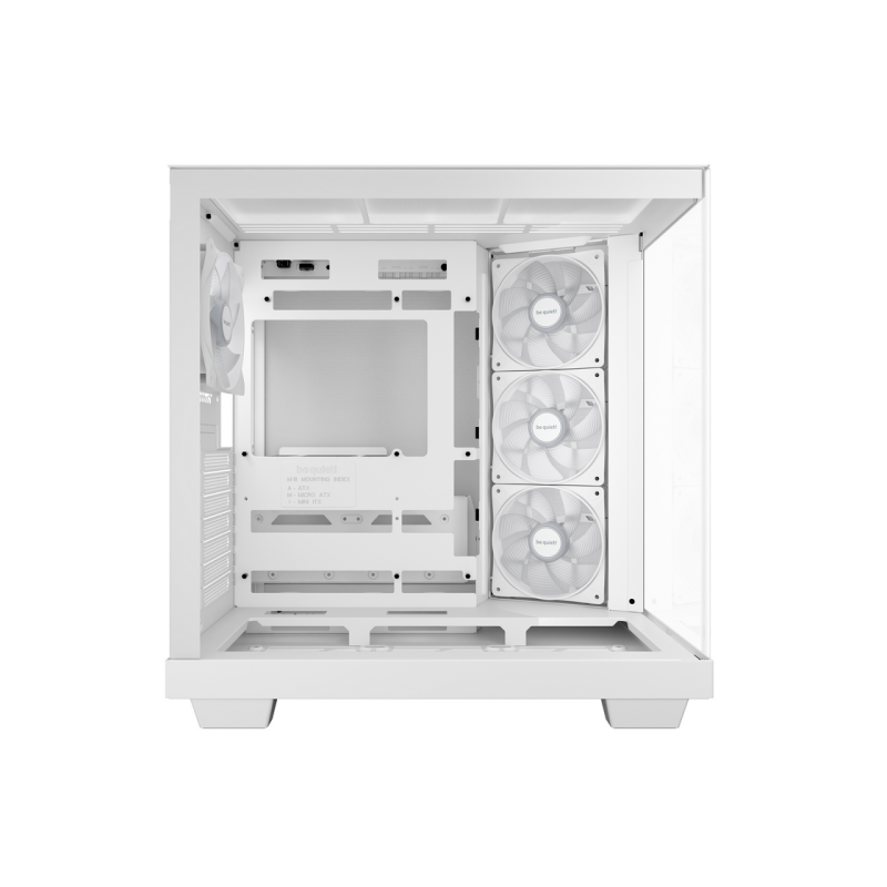 Case ATX be quiet! Ligh Base 500 LX, w/o PSU, 4x120mm ARGB fan, Front&Side TG, DF, USB-C, 2xUSB3.2, 1x3.5&quot