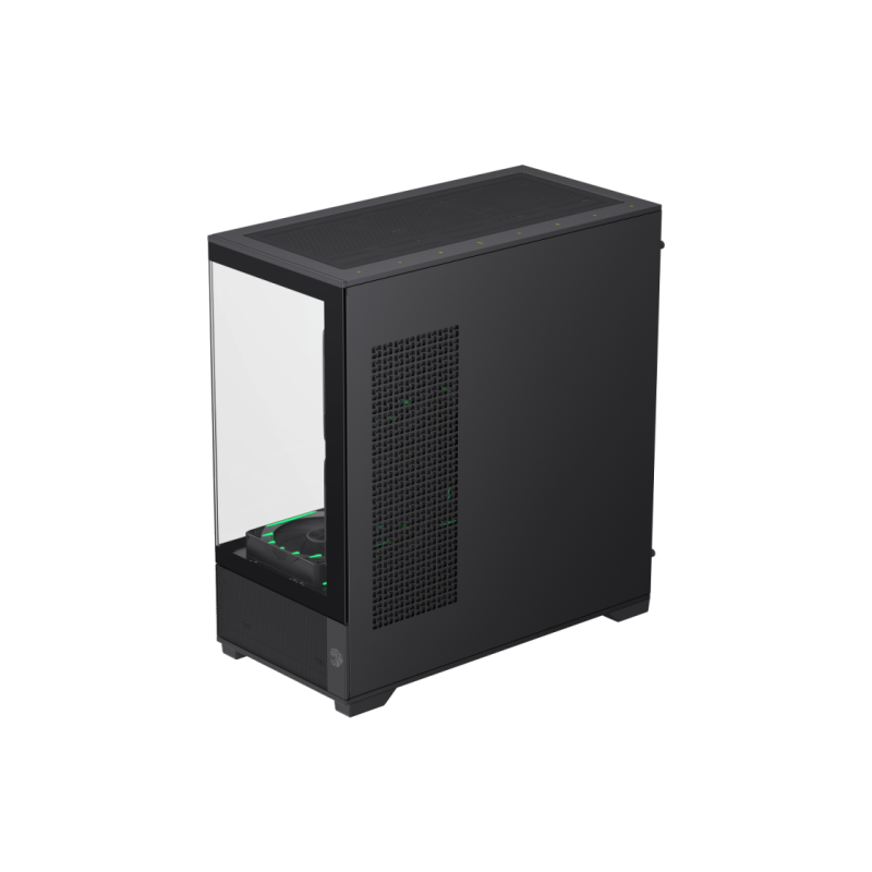 Case mATX GAMEMAX VISTA 2 MB, w/o PSU, 0.6mm, 3*120 ARGB PWM,Front&Side Tempered Glass 270- degree, 2xUSB3.0,