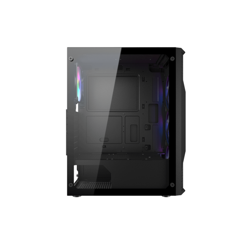 Case ATX Cougar MX 110 RGB w/o PSU 3x120front 1x120rear RGB fixed Tempered Glass 1xUSB3.0 1xUSB2.0 2x2.5" 2x3.