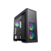 Case EATX GAMEMAX MASTER 2 BK, w/o PSU, 0,8mm, 4x120mm, Fan Controller, Tempered Glass, Dust Filter, 2xUSB3.0, 
