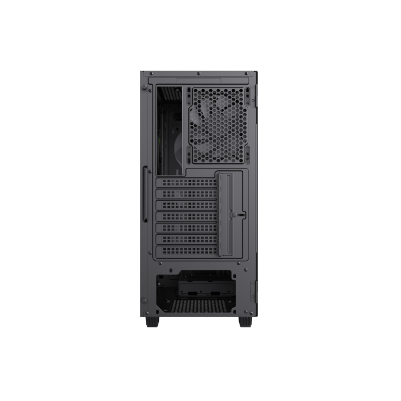 Корпус ATX GAMEMAX Diamond CP BK, без блока питания, толщина слоя 0,5 мм, 2 x 120 мм ARGB-подсветки, 1 x 140 мм ARGB-подсветка, ARGB-концентратор, сетка на передней панели + светодиодная лента, 1 x USB3.1
