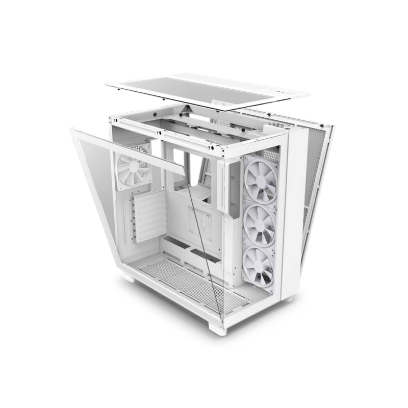 Корпус для ПК NZXT H9 Flow, Белый