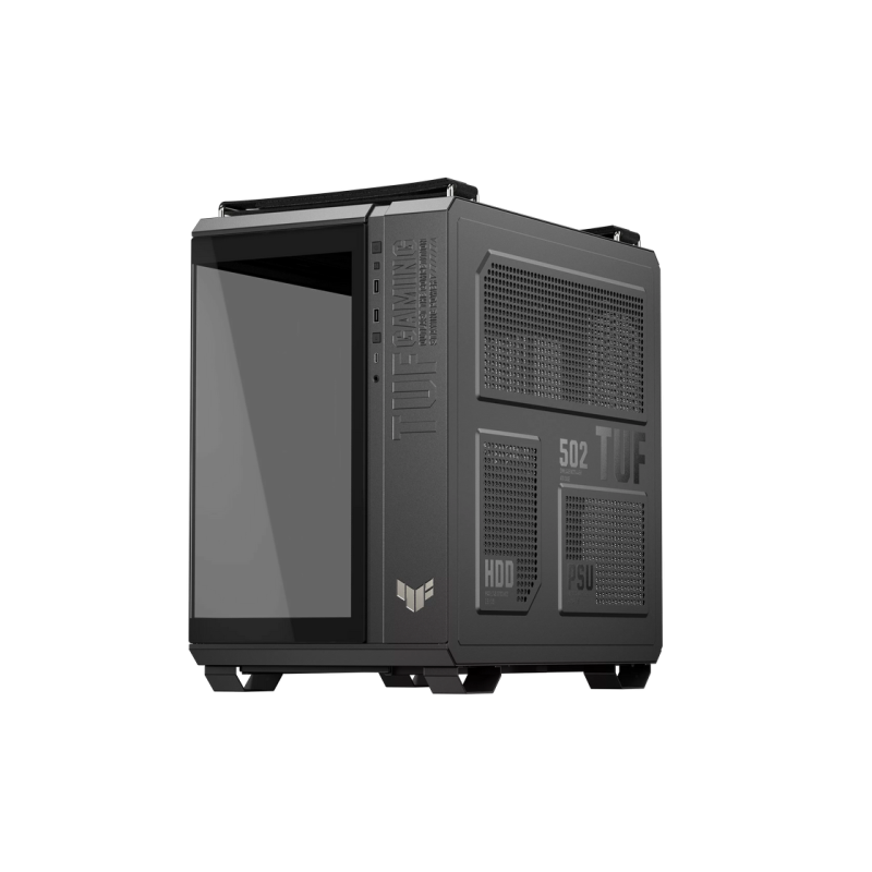 Case ATX Asus TUF GAMING GT502 HORIZON TG ARGB, 3x120mm & 1x120mm, Tempered Glass, 2xUSB 3.2, 2xUSB 2x2, 1xUSB-