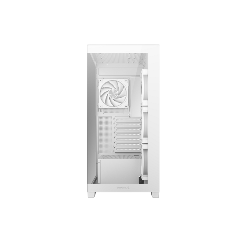 Case ATX Deepcool CG580 4F, w/o PSU, 4 ARGB fans, 2xUSB3.0, 1xUSB-C, Front & Side Tempered Glass, 2x2.5"